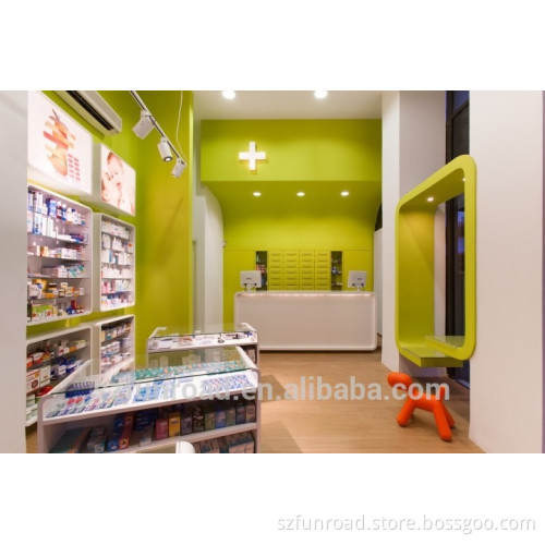 New arrival furniture for farmacia decoration